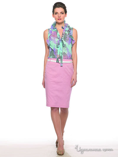 Блуза Pompa, цвет цвет мультиколор