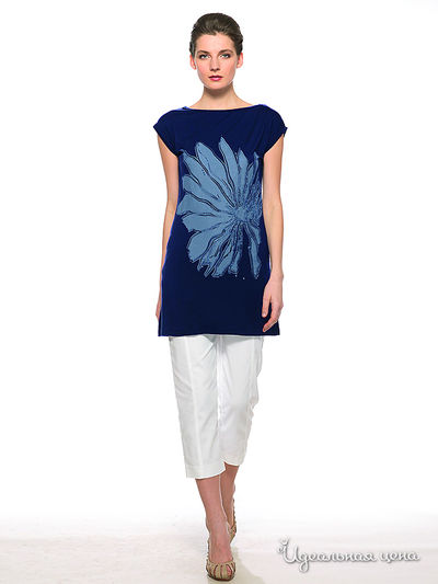Туника Pompa, цвет цвет темно-синий