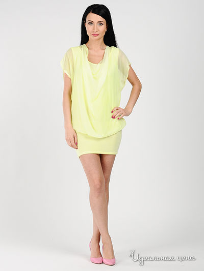 Туника Alpha Moda, цвет цвет желтый