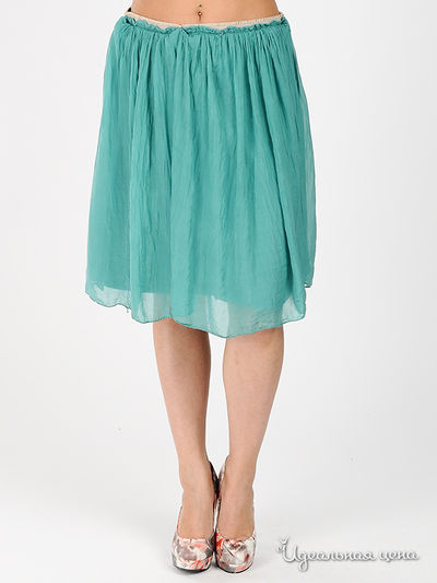 Юбка Alpha Moda, цвет цвет зеленый