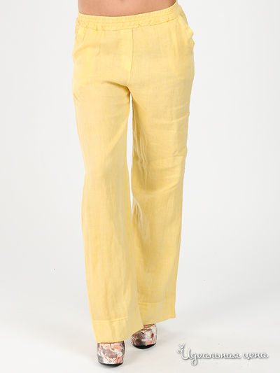 Брюки Alpha Moda, цвет цвет желтый