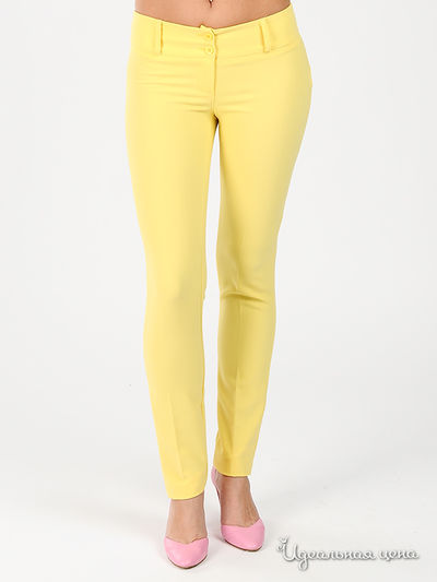 Брюки Alpha Moda, цвет цвет желтый