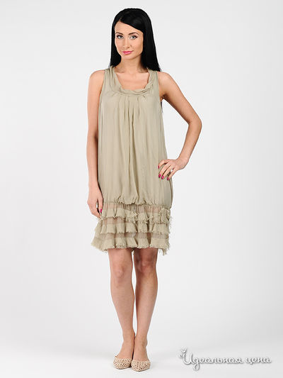 Туника Alpha Moda, цвет цвет бежевый