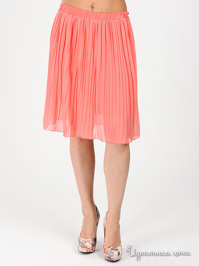 Юбка Alpha Moda, цвет цвет коралловый