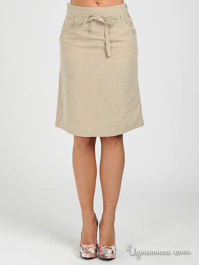 Юбка One Step, цвет цвет бежевый