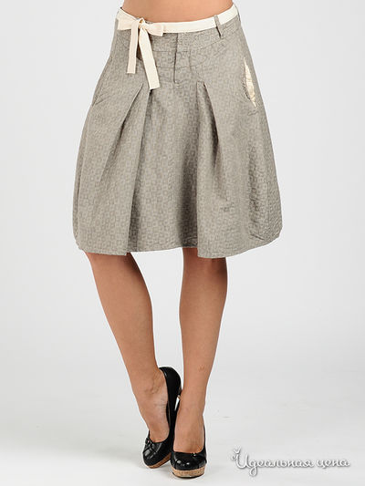 Юбка One Step, цвет цвет серый