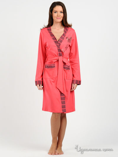 Халат Aqua, цвет цвет коралловый