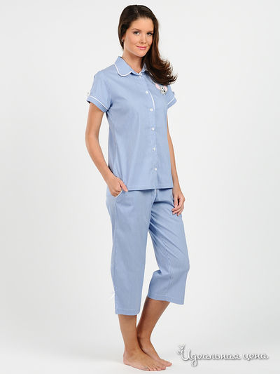 Пижама Aqua, цвет цвет синий / белый