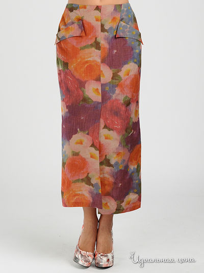 Юбка IMPREVU, цвет цвет мультиколор