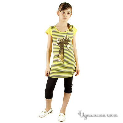 Туника Deline, цвет цвет серо-желтый