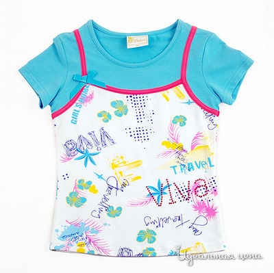 Футболка Deloras, цвет цвет голубой