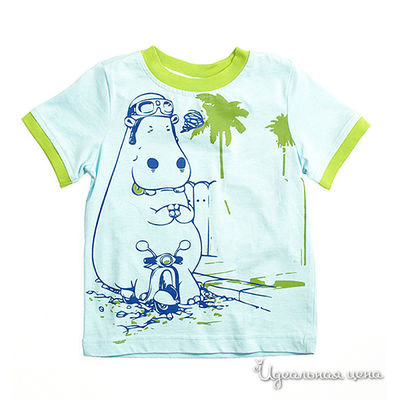 Футболка Deloras, цвет цвет голубой