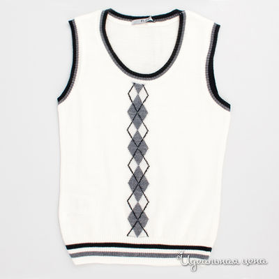 Жилет Flash Kids, цвет цвет белый / черный