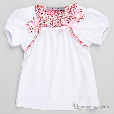 Блуза Flash Kids, цвет цвет белый