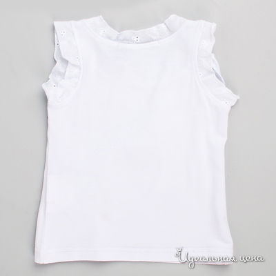 Блуза Flash kids для девочки, цвет белый / серый