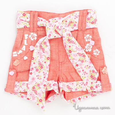 Шорты Flash Kids, цвет цвет белый / розовый / желтый