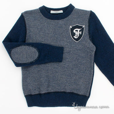 Джемпер Flash Kids, цвет цвет синий / серый
