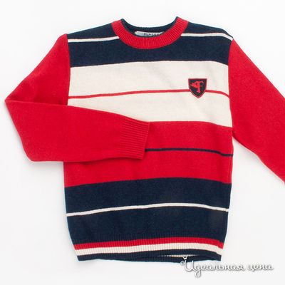 Джемпер Flash Kids, цвет цвет красный / синий / белый