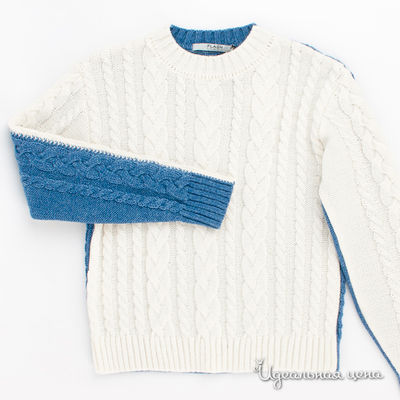 Свитер Flash Kids, цвет цвет белый / синий