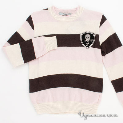 Джемпер Flash Kids, цвет цвет коричневый / белый