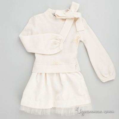 Платье Flash Kids, цвет цвет нежно-кремовый