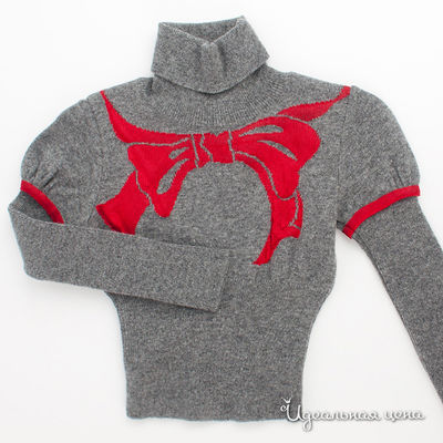 Свитер Flash Kids, цвет цвет серый / красный