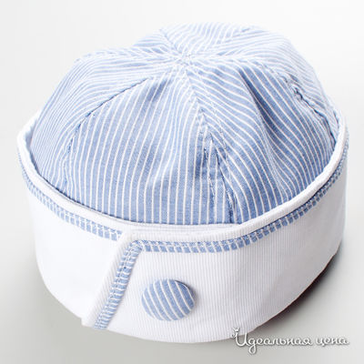 Бескозырка Joli bebe, цвет цвет голубой / белый