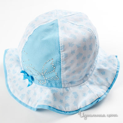 Панама Joli bebe, цвет цвет белый / голубой