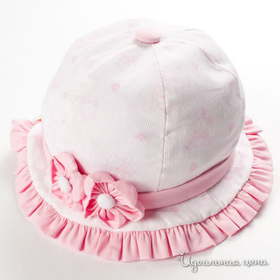 Панама Joli bebe, цвет цвет белый / розовый