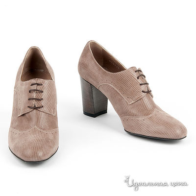 Полуботинки Gianmarco Benatti, цвет цвет серо-бежевый