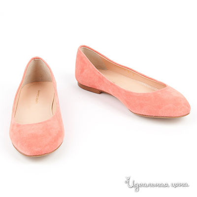 Балетки Gianmarco Benatti, цвет цвет коралловый