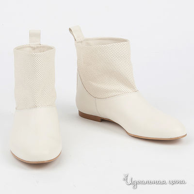 Полусапоги Gianmarco Benatti, цвет цвет молочный