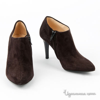 Ботильоны Gianmarco Benatti, цвет цвет темно-коричневый