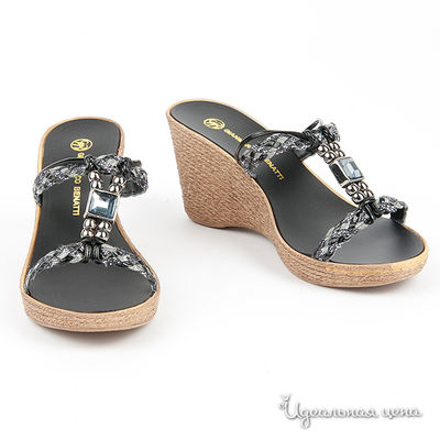 Босоножки Gianmarco Benatti, цвет цвет черный / серебряный