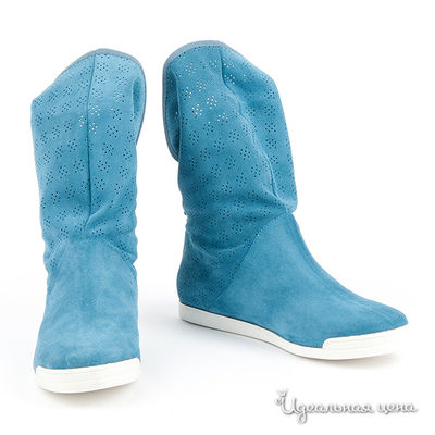 Полусапоги Gianmarco Benatti, цвет цвет голубой