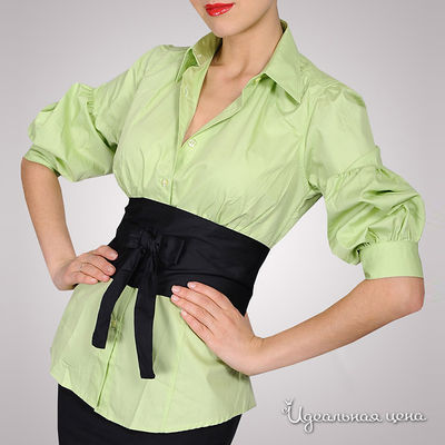 Рубашка Alonzo Corrado, цвет цвет салатовый / черный