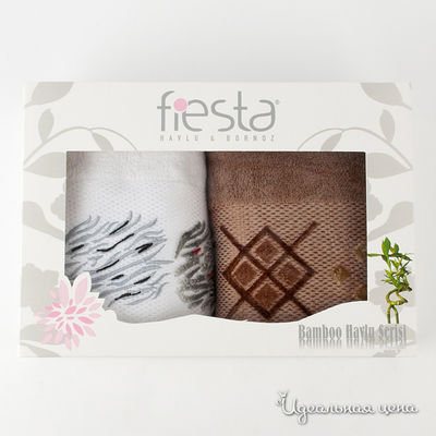 Комплект Fiesta, цвет цвет шоколадный / белый / серый