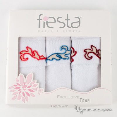 Комплект Fiesta, цвет цвет красный / голубой / коралловый