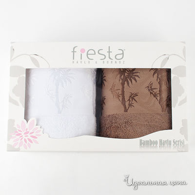 Комплект Fiesta, цвет цвет шоколадный / белый