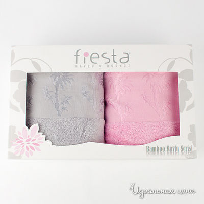 Комплект Fiesta, цвет цвет стальной / розовый