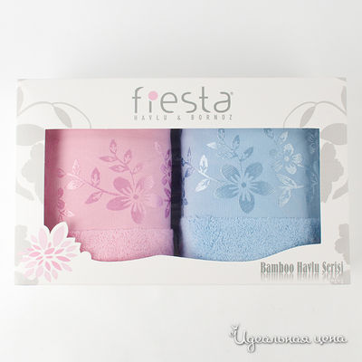 Комплект Fiesta, цвет цвет розовый / голубой