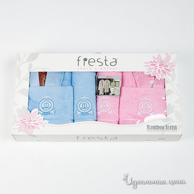 Набор Fiesta, цвет цвет розовый / голубой