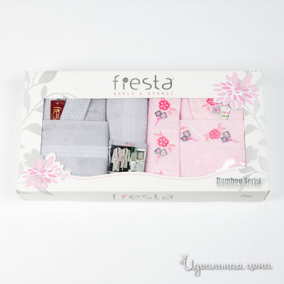 Набор Fiesta, цвет цвет стальной / розовый