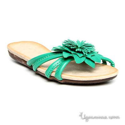 Шлепанцы Milana, цвет цвет зеленый