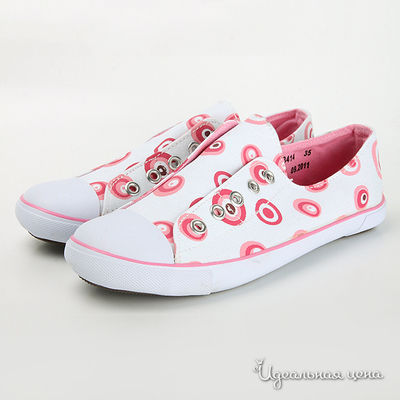 Кеды Tempo kids, цвет цвет белый / розовый