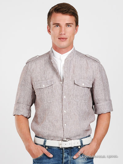 Рубашка Gaudi, цвет цвет коричневый