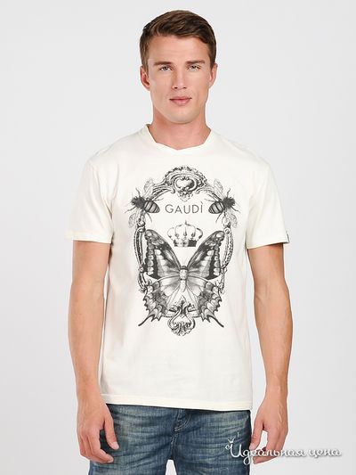 Футболка Gaudi, цвет цвет белый