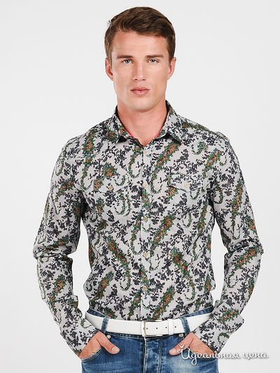 Рубашка Gaudi, цвет цвет серый