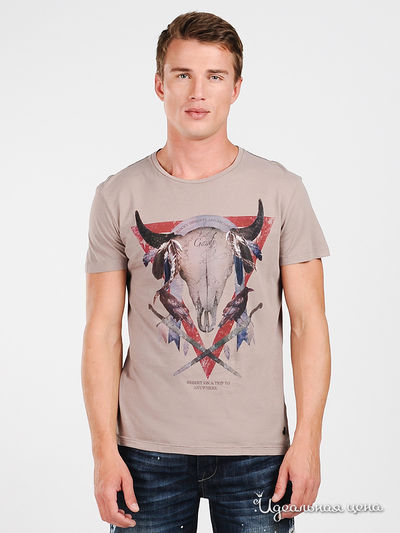 Футболка Gaudi, цвет цвет коричневый