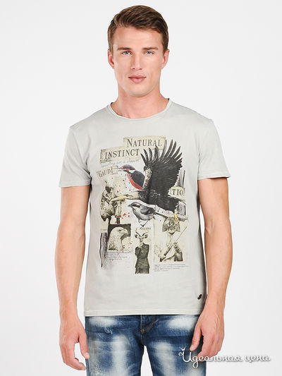 Футболка Gaudi, цвет цвет бежевый